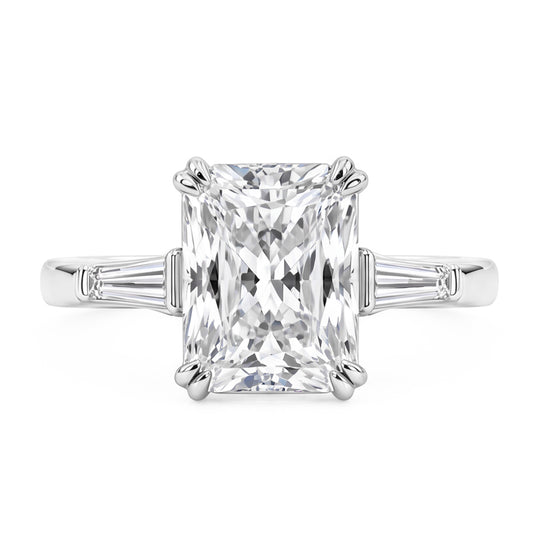 Natural Diamond Ring 2.11ct - White Gold 14K