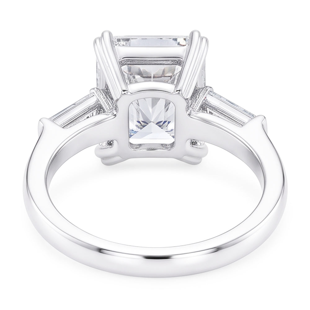 Natural Diamond Ring 2.35ct - White Gold 14K