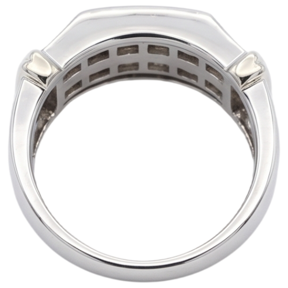 Natural Diamond Ring 2.40ct - White Gold 14K