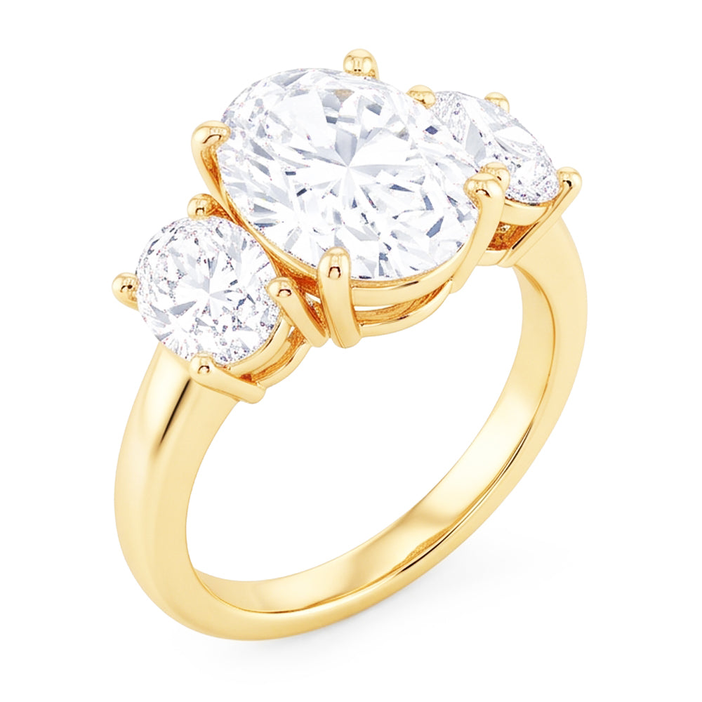 Natural Diamond Ring 2.50ct - Yellow Gold 14K