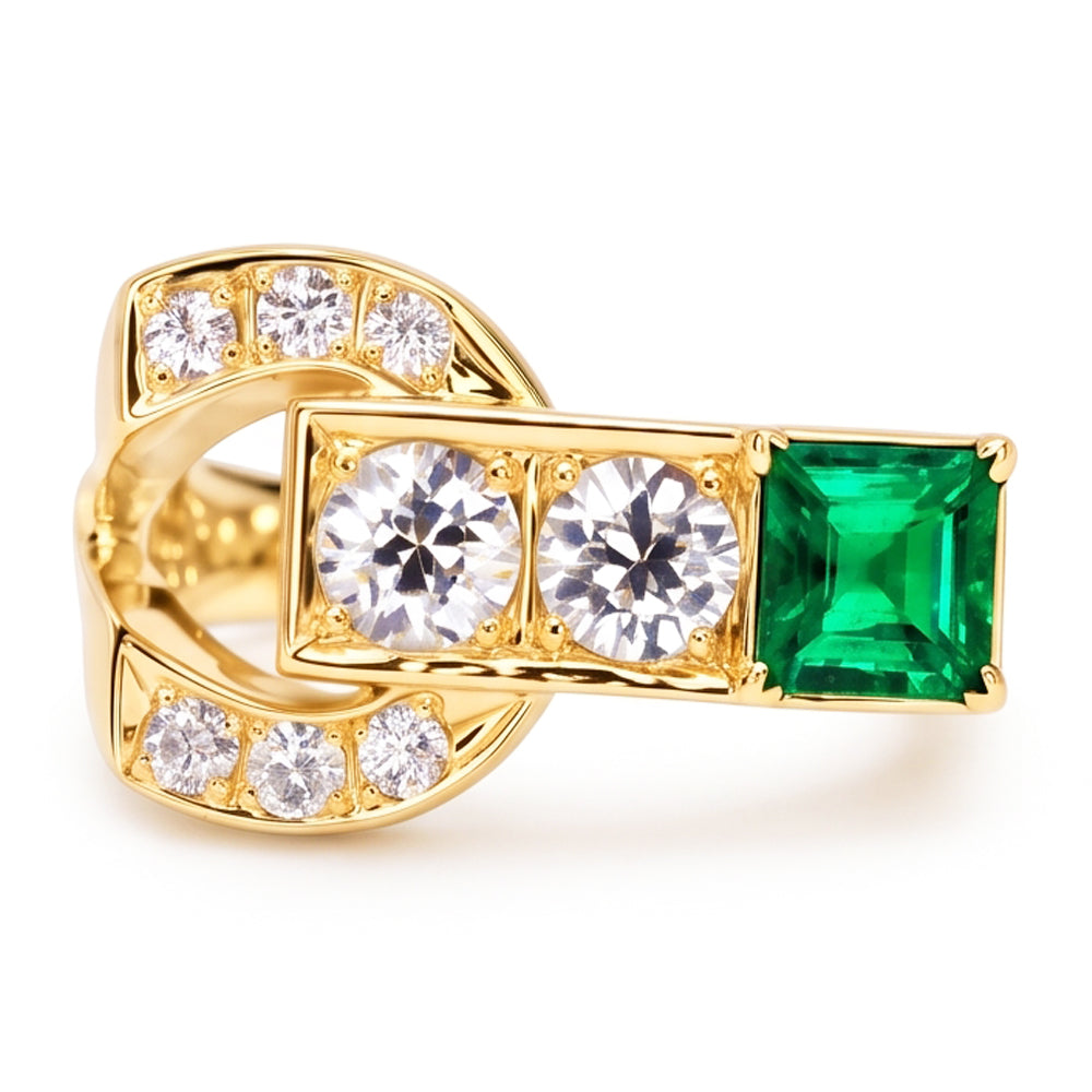 Natural Diamond Ring 2.75ct - Yellow Gold 14K