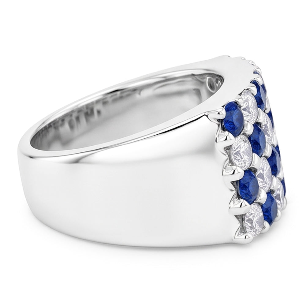 Natural Diamond Ring 2ct - White Gold 14K