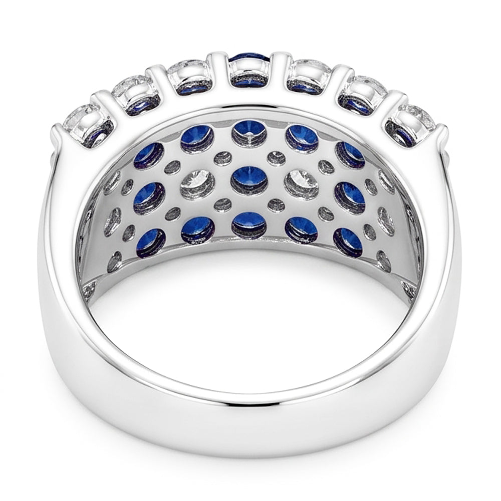 Natural Diamond Ring 2ct - White Gold 14K