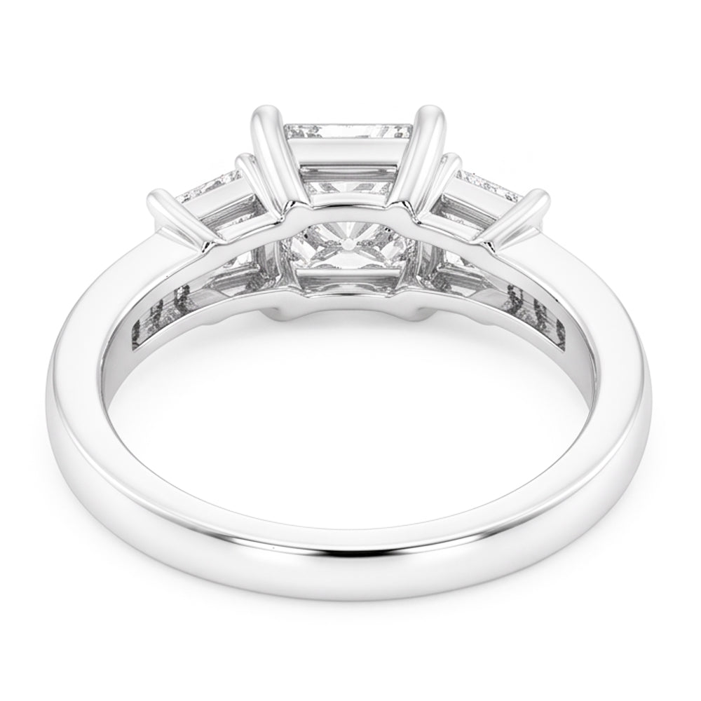 Natural Diamond Ring 2ct - White Gold 14K