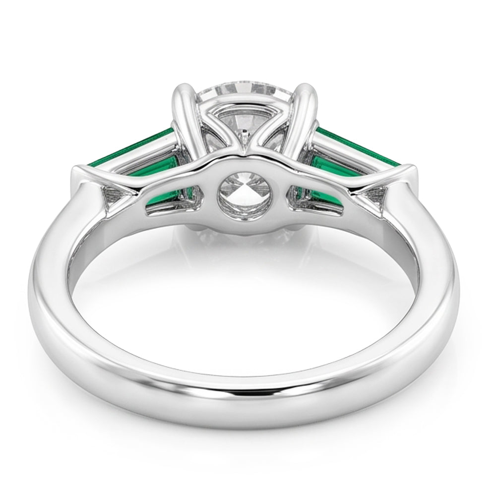Natural Diamond Ring 2ct - White Gold 14K