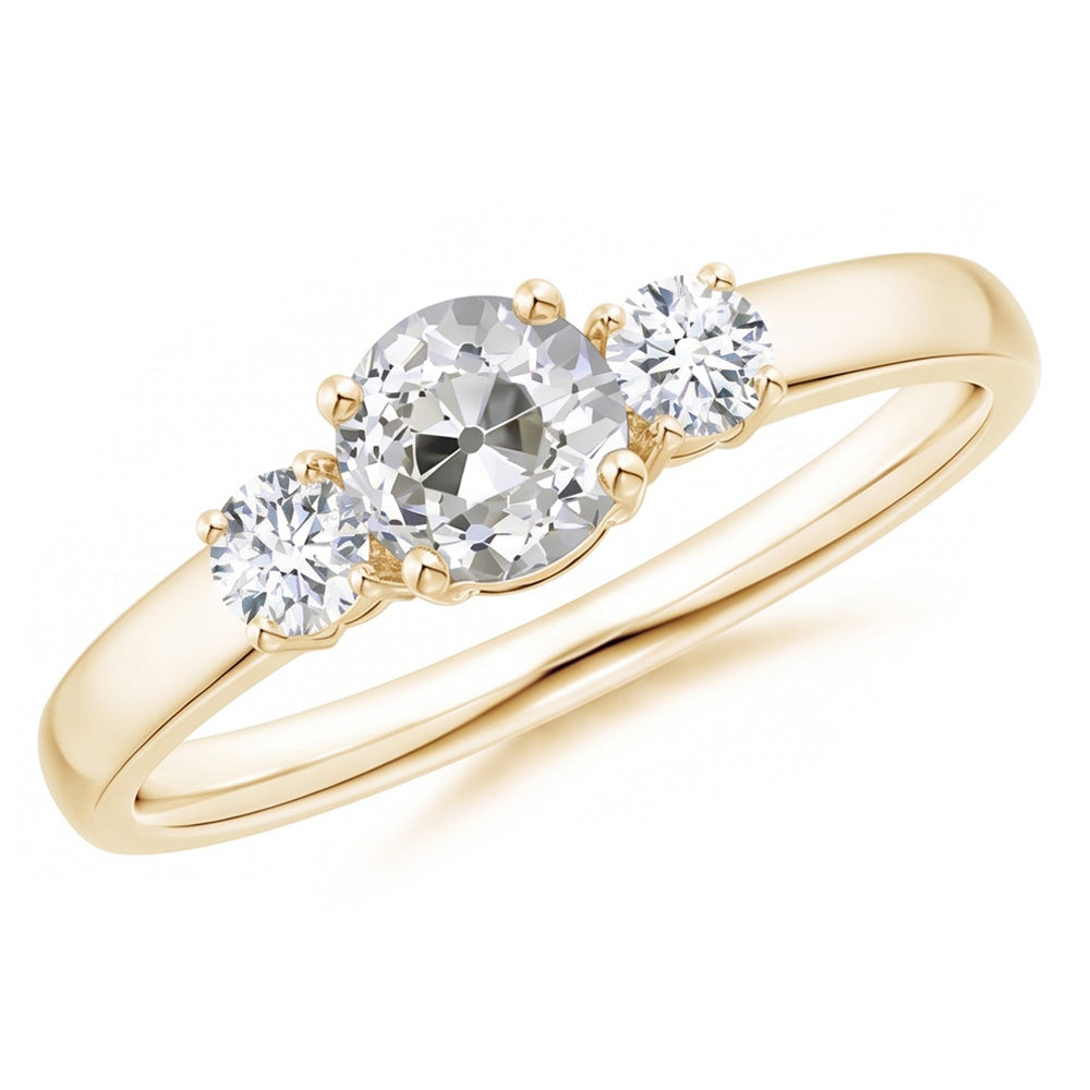 Natural Diamond Ring 2ct - Yellow Gold 14K