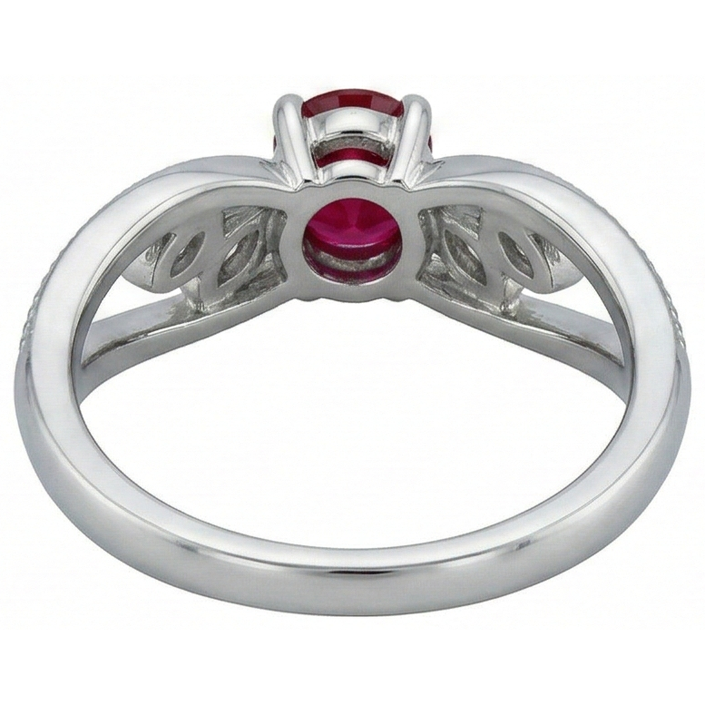 Natural Earth Mined Diamond ( Not Lab Grown ) Ring Antique Style 1 Carat Milgrain Jewelry Gemstone