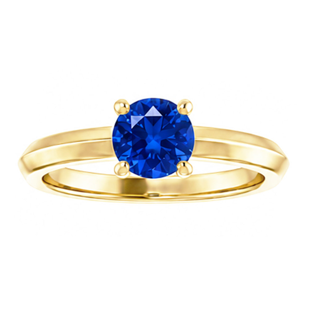 Natural Sapphire Ring 1.25ct - Yellow Gold 14K