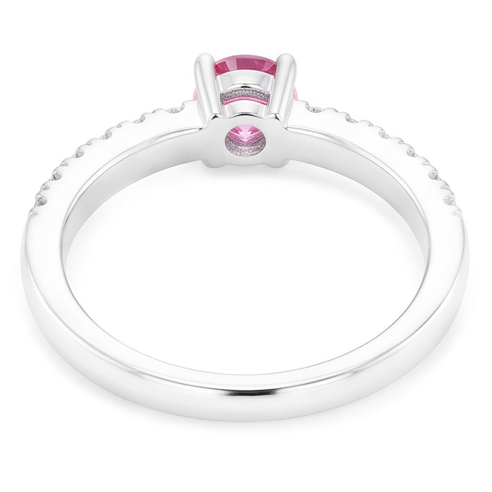 Natural Sapphire Ring 1.45ct - White Gold 14K