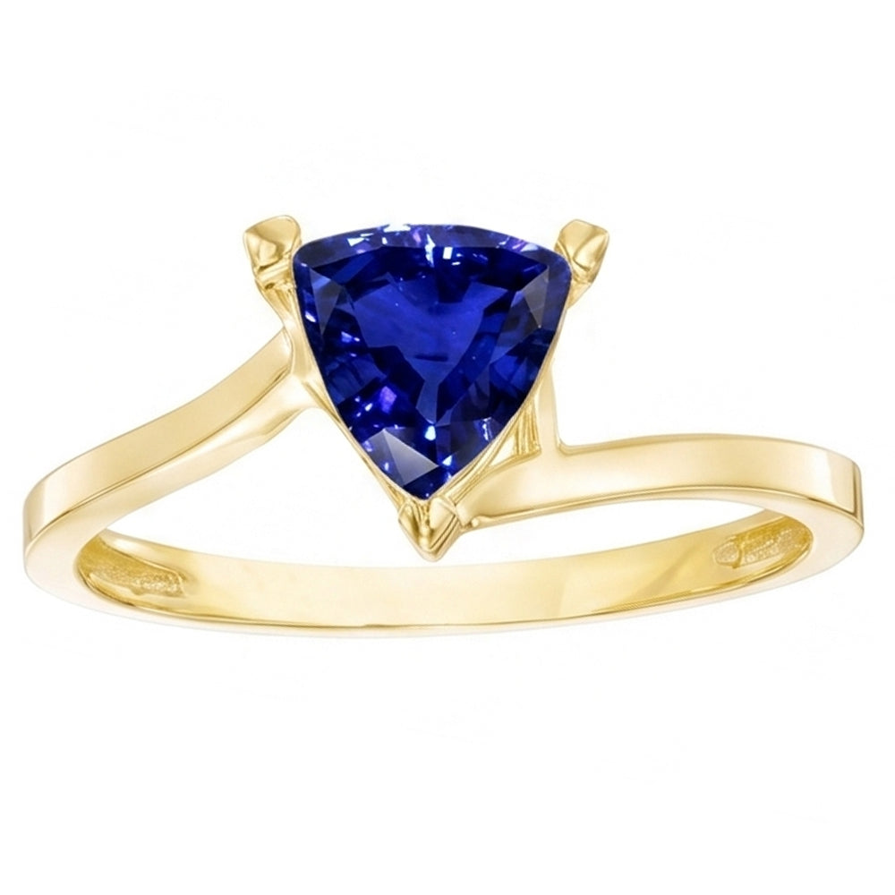 Natural Sapphire Ring 1.50ct - Yellow Gold 14K