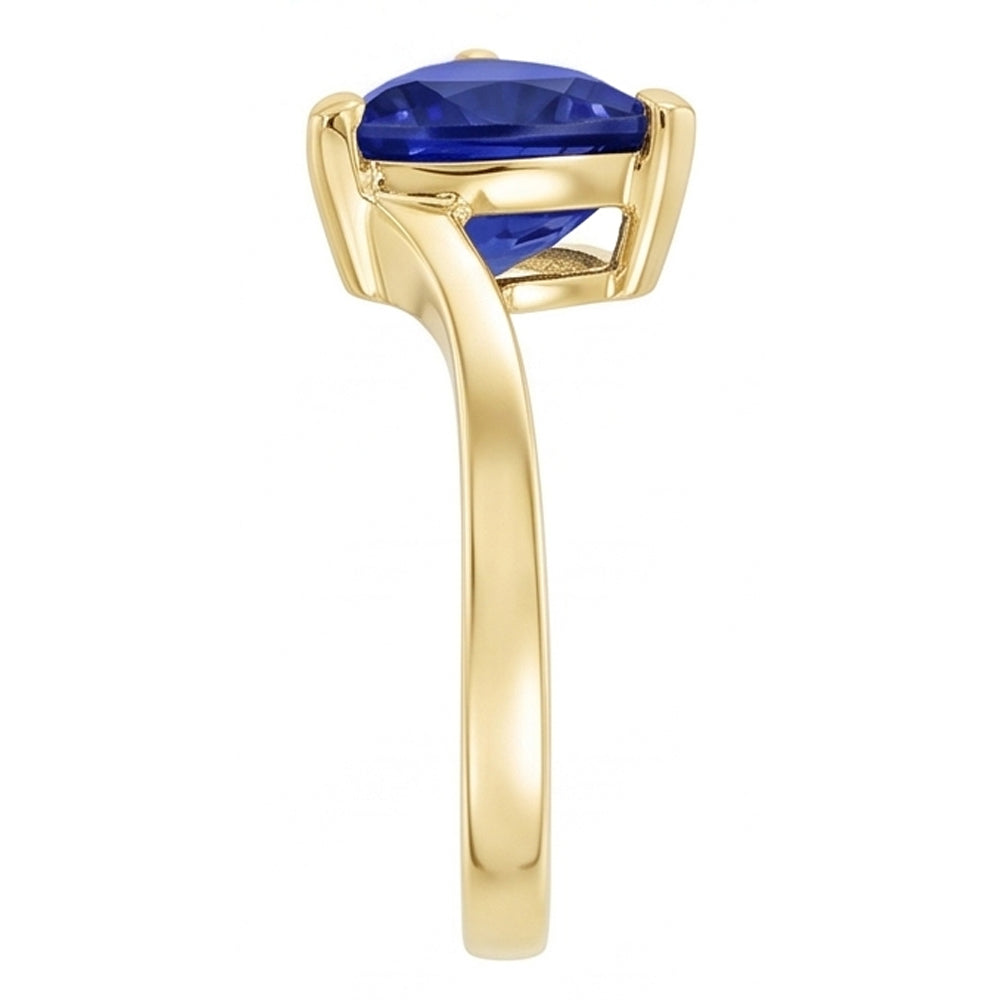 Natural Sapphire Ring 1.50ct - Yellow Gold 14K