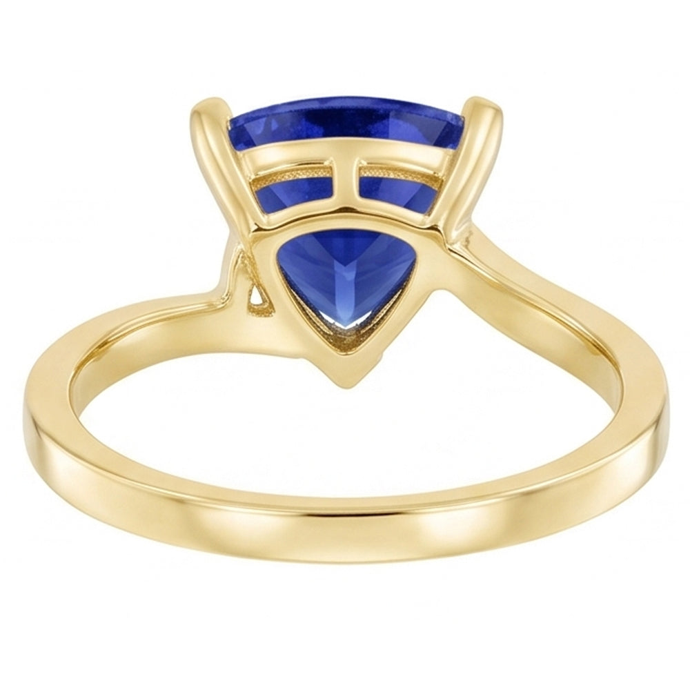 Natural Sapphire Ring 1.50ct - Yellow Gold 14K