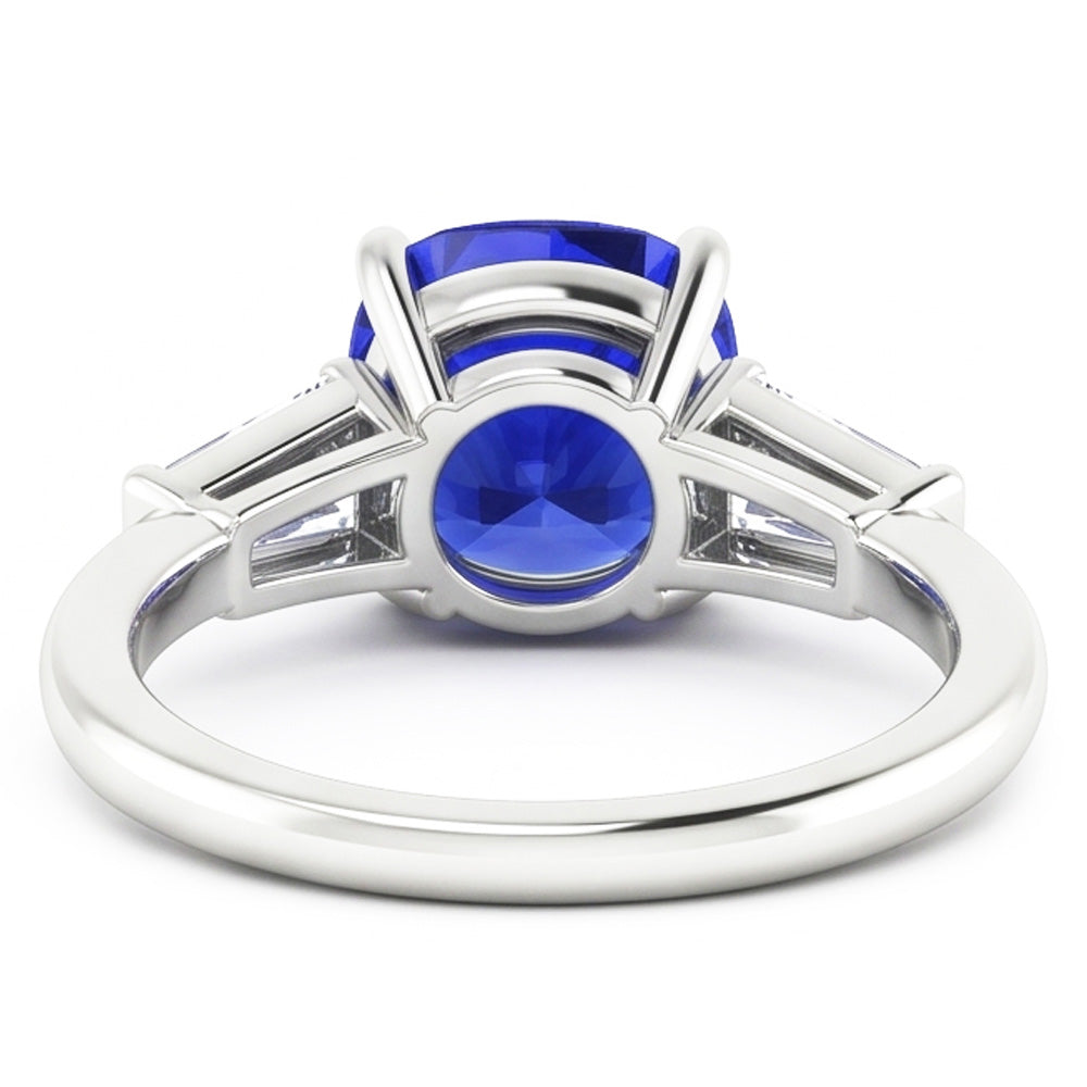 Natural Sapphire Ring 1.75ct - White Gold 14K