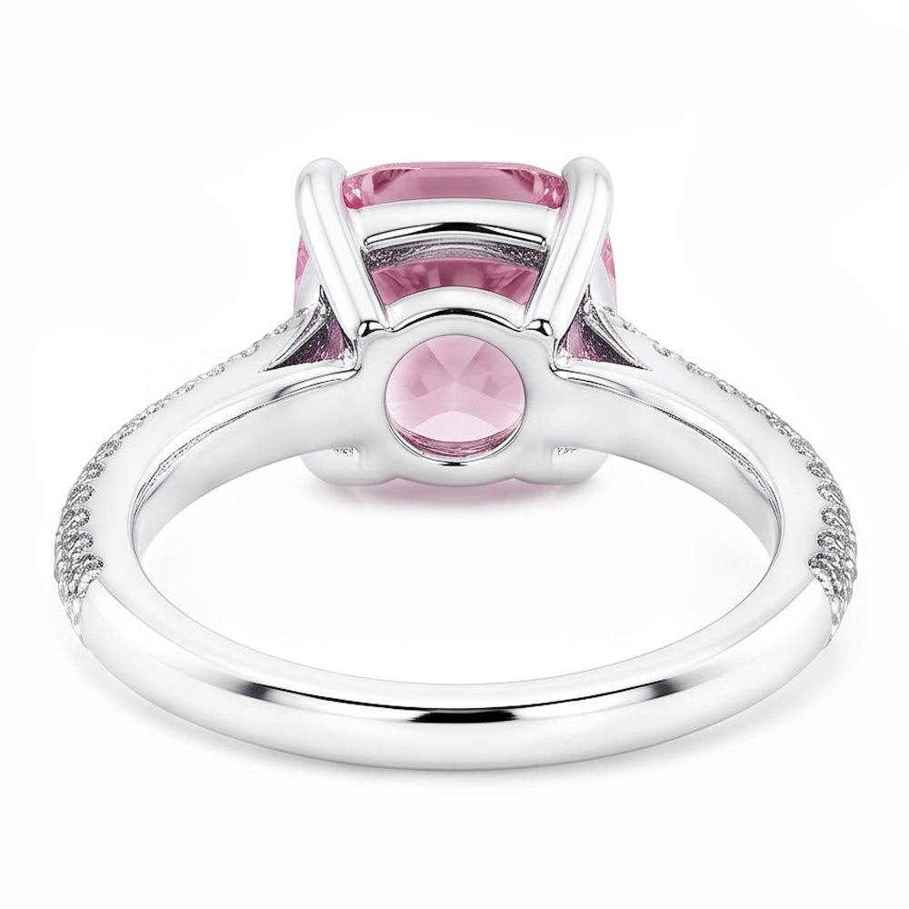 Natural Sapphire Ring 2.01ct - White Gold 14K