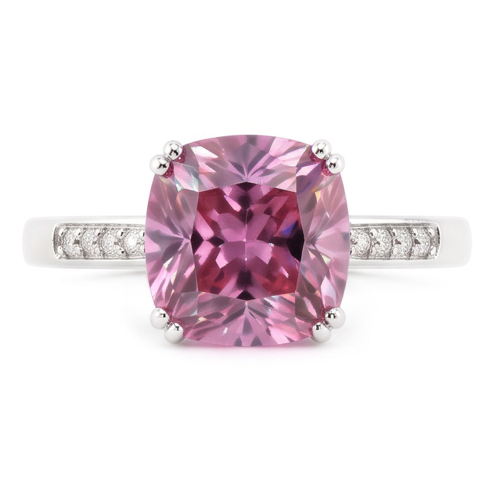 Natural Sapphire Ring 2.25ct - White Gold 14K