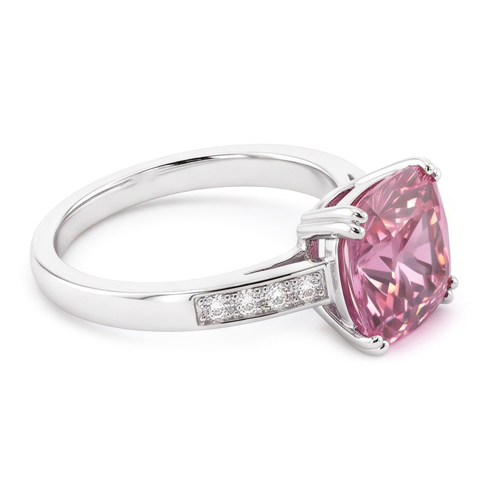 Natural Sapphire Ring 2.25ct - White Gold 14K