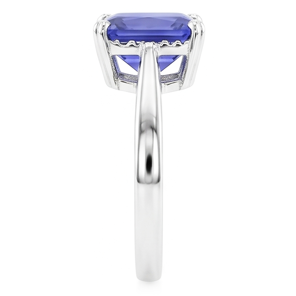 Natural Sapphire Ring 2ct - White Gold 14K