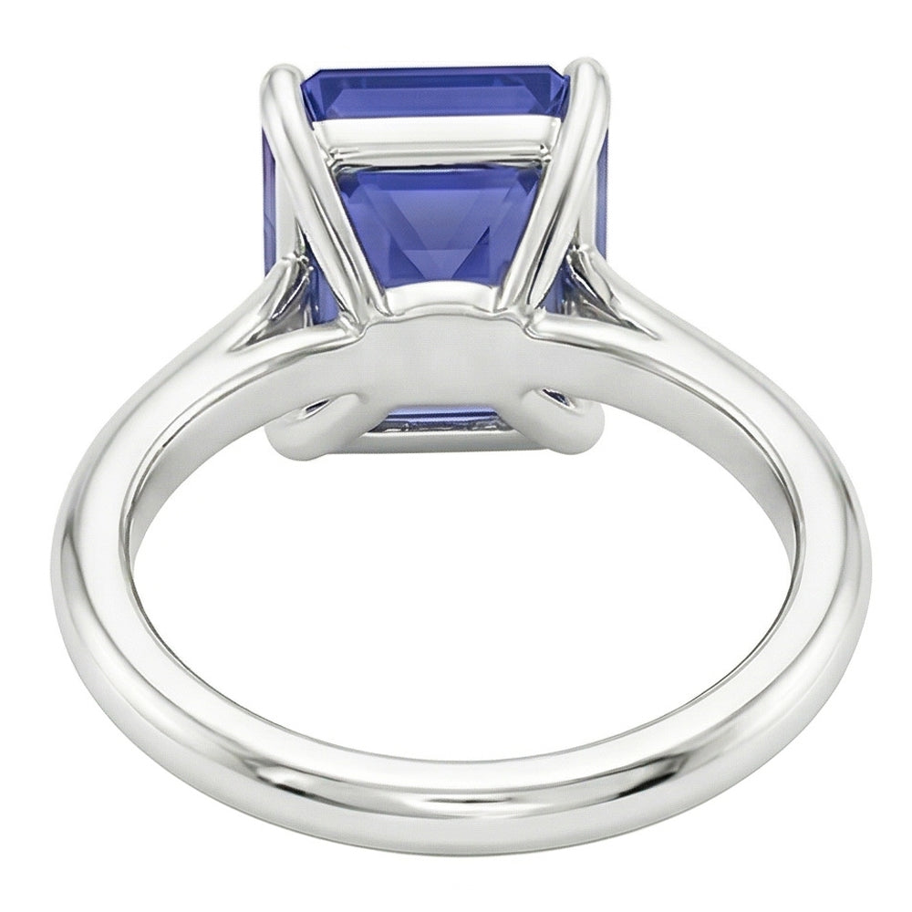 Natural Sapphire Ring 2ct - White Gold 14K