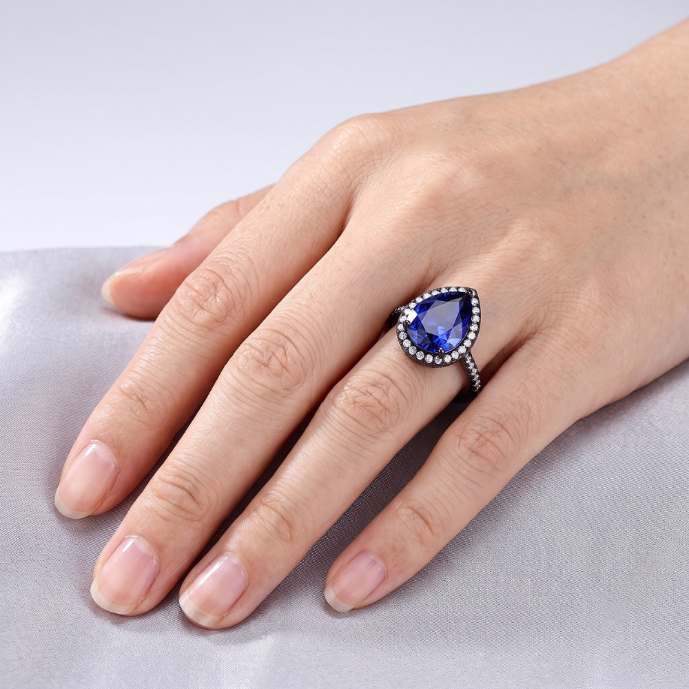 Natural Sapphire Ring 4ct
