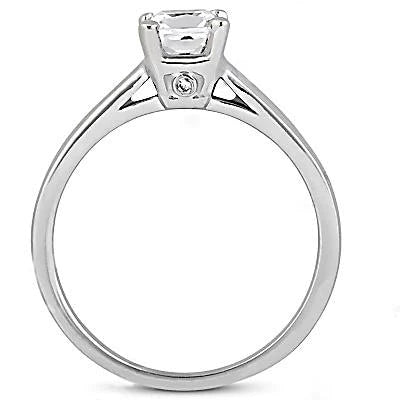 Natural Diamond 1.21 Ct. Engagement Solitaire Ring Jewelry