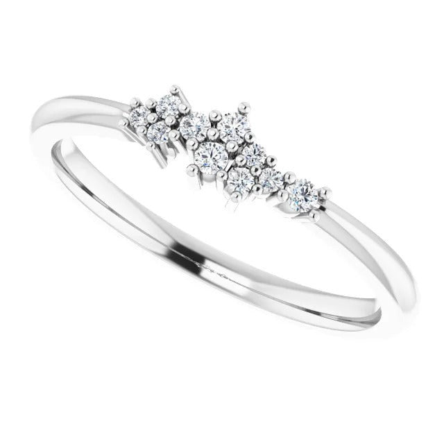 Natural Diamond Anniversary Band 1.40 Carats Women Jewelry