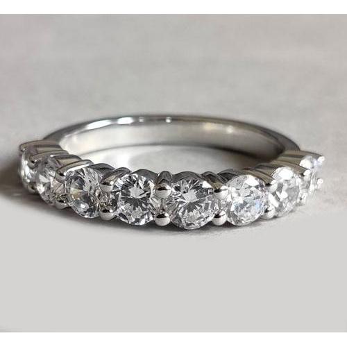 Natural Diamond Anniversary Band 2 Carats