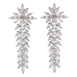 Natural Diamond Chandelier Earrings