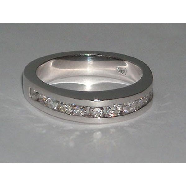 Natural Diamond Engagement Ring And Band Set 4.76 Carats White Gold 14K - Engagement Ring Set-harrychadent.ca