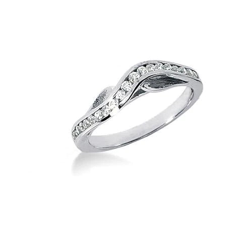 New Real Diamond Engagement Ring Set 1.90 Carats White Gold 14K