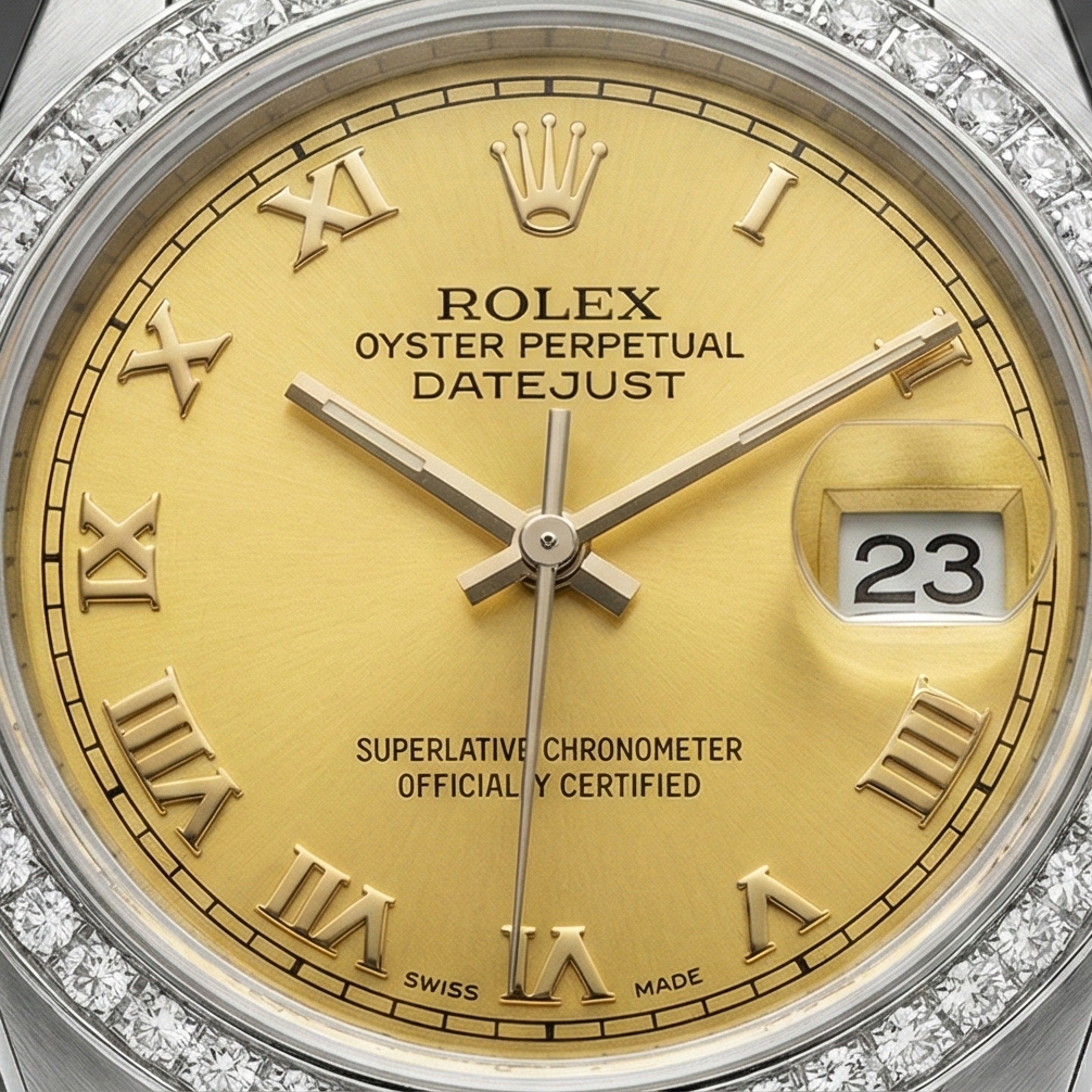 New Roman Dial Date Just Watch Ss Jubilee Bracelet Rolex