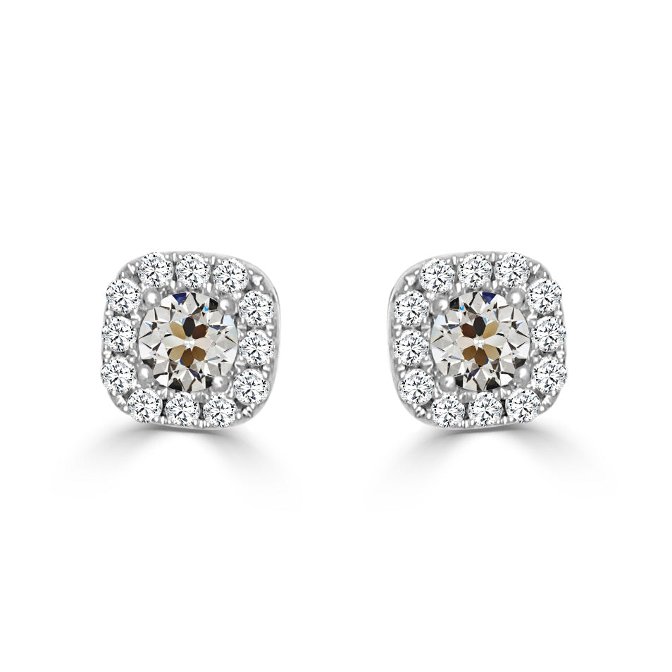 Real Diamond Drop Earrings – main view