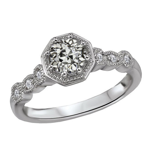 Diamond Engagement Ring 1.50-ct 14K White Gold – main view