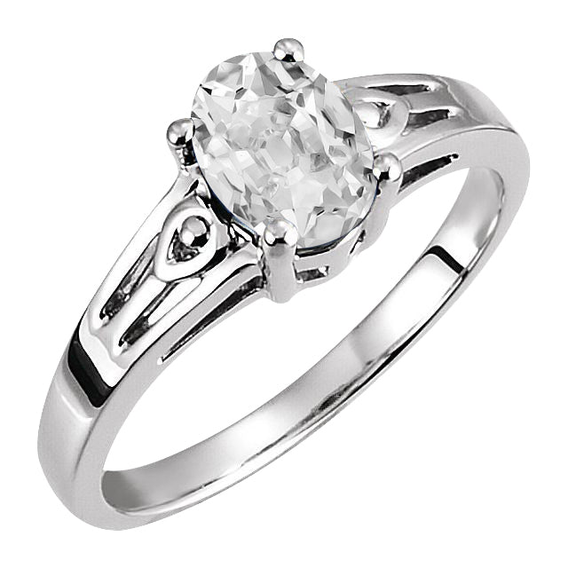 Designer Brilliant Diamond Solitaire Ring 4 ct – main view