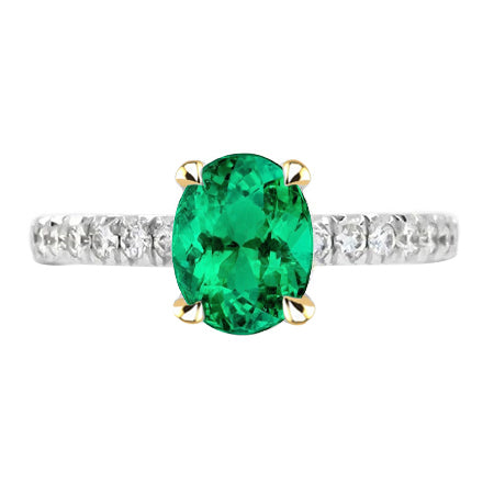 Luxury Colored Stone Ring 2 ct – main view