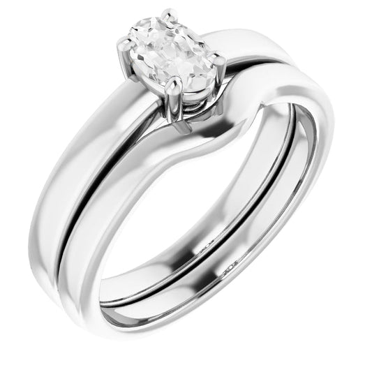 Natural Diamond Engagement Ring – main view
