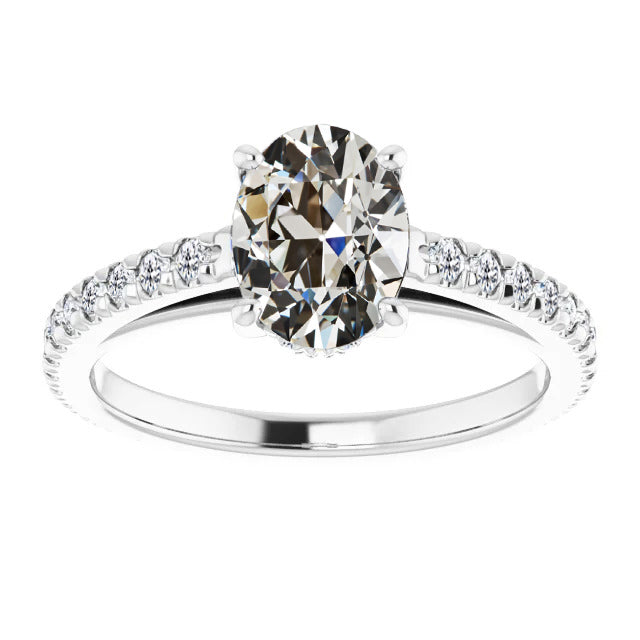Luxury Accent Solitaire Ring 4 ct – main view