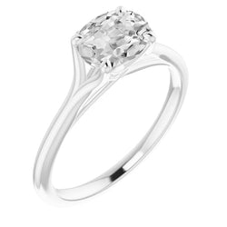 Premium Solitaire Ring with Antique Cushion Fine Diamond – 3 ct