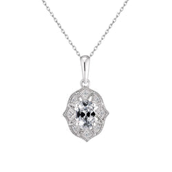 Handcrafted Fine Diamond Drop Pendant 1.50 ct | HarryChadEnt