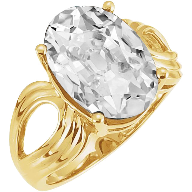 Dazzling Single Stone Ring 5 ct – main view