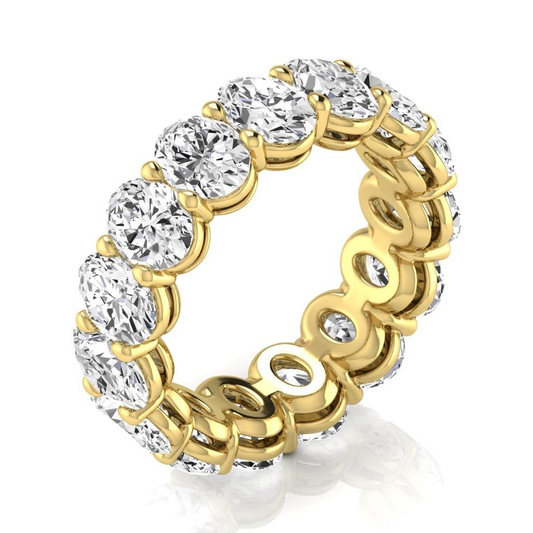 Eternity Band 14K Yellow Gold with Diamond – main view