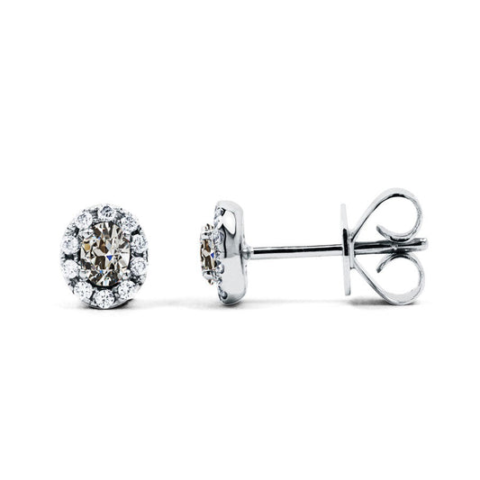 Elegant Stud Earrings 4 ct – main view