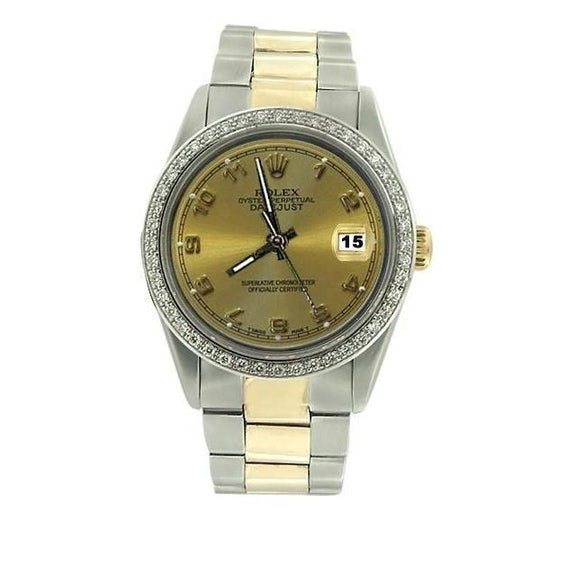 Ss & Gold Gents Datejust Watch Arabic Dial