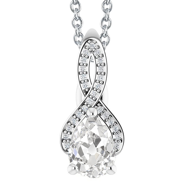 Designer Pendant Necklace 2.50 ct – main view
