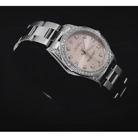 Diamond Bezel Midsize 31Mm No Date Ss