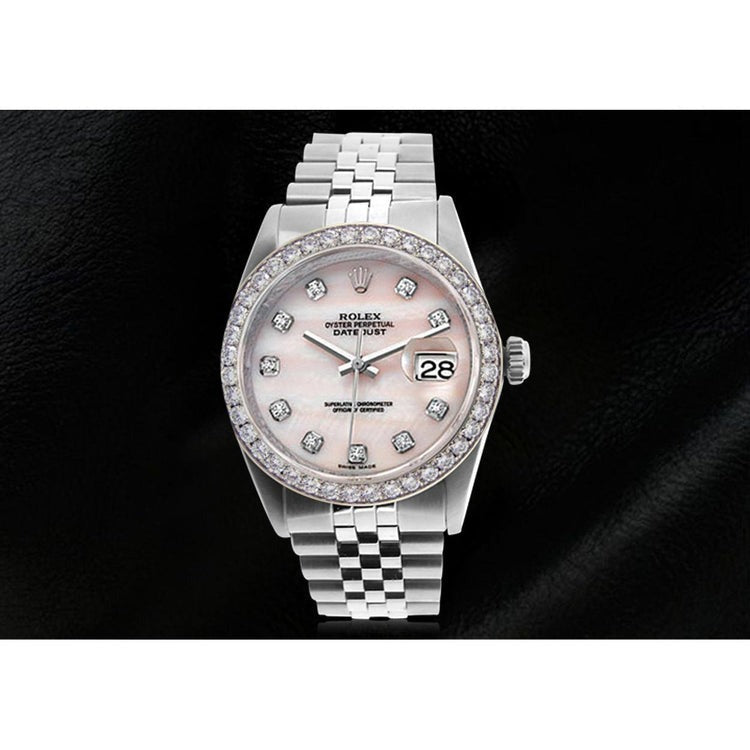 Rolex Datejust Watch Oyster Perpetual Bezel 