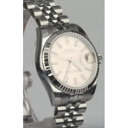 Pinkstick Dial Rolex Datejust 31 Mm Watch Jubilee Bracelet Midsize