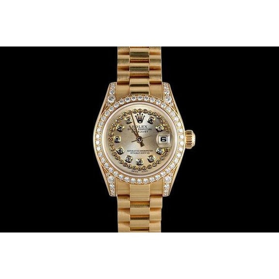 Rolex Datejust Watch Yellow Gold