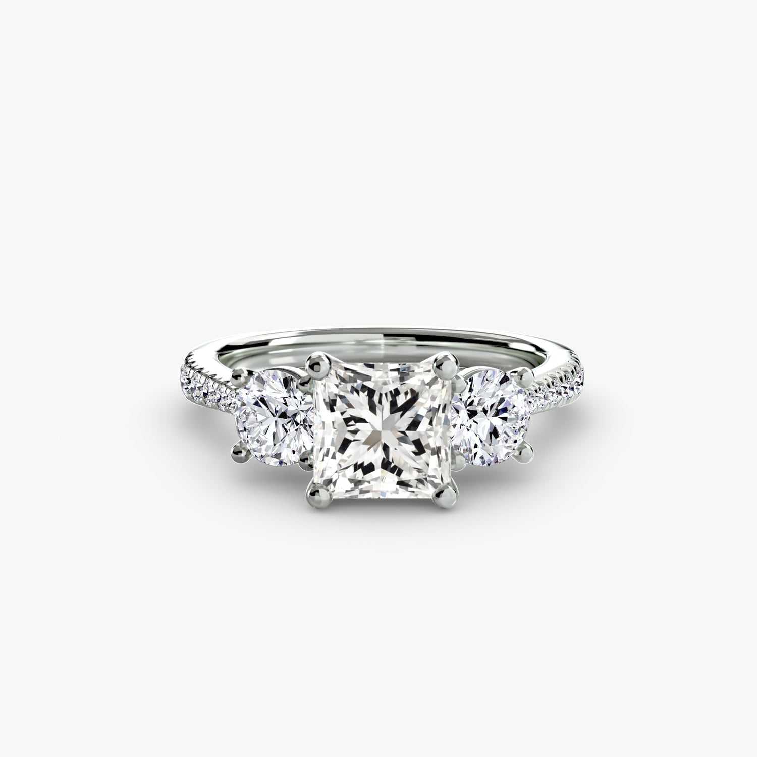 Authentic Gemstone Setting – side view