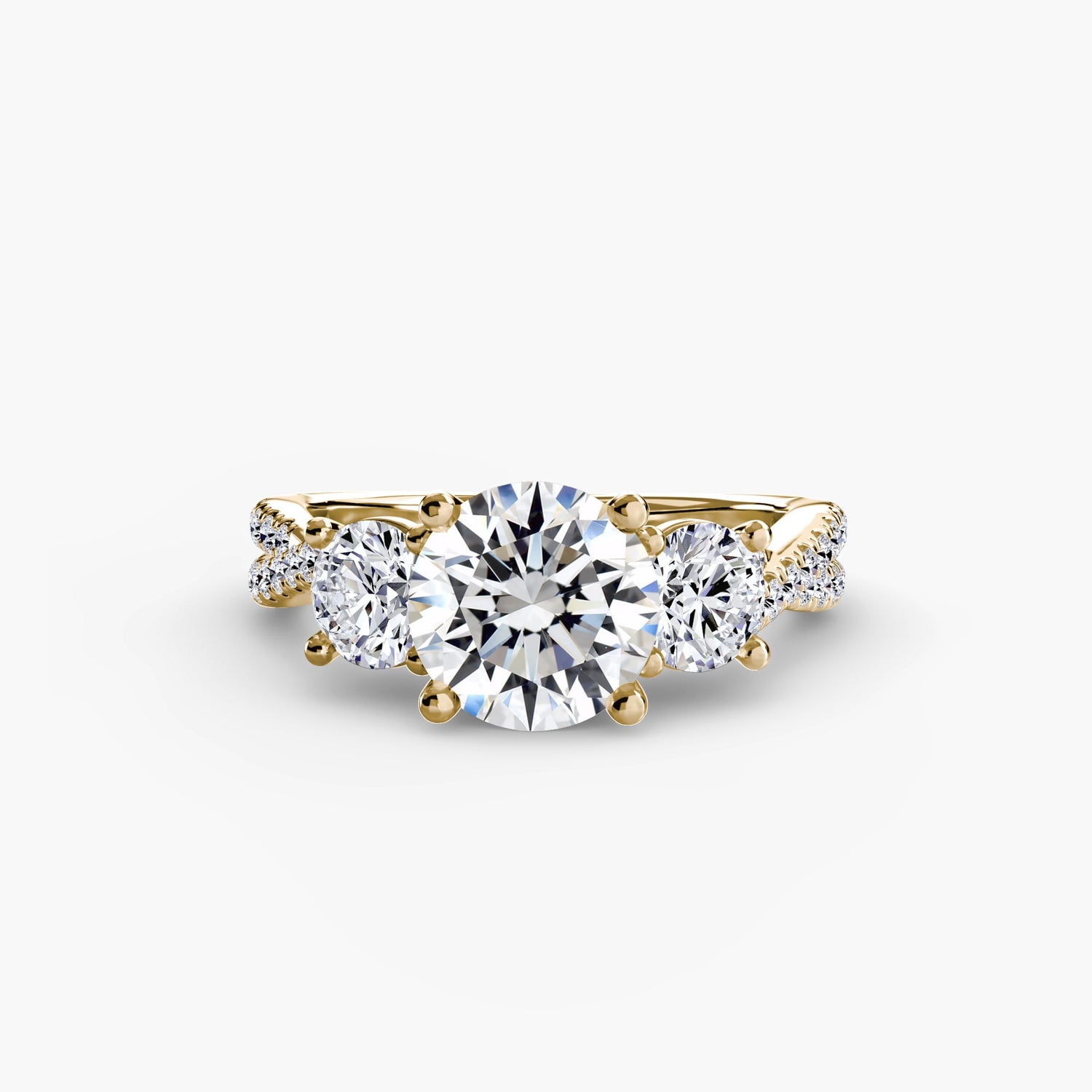 Earth-Mined Diamond Setting – main view