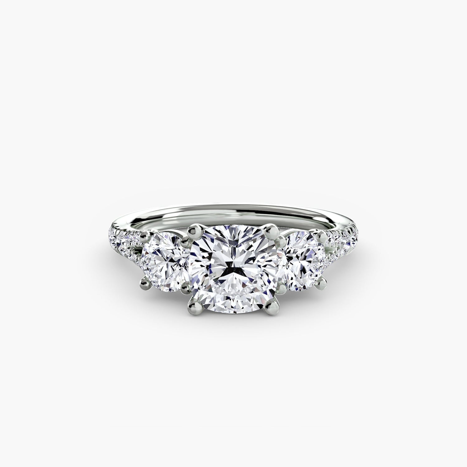 Setting Gold with Fine Diamond – angle view